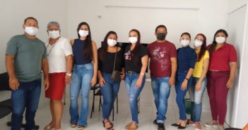 Reunião da Coordenação de Planejamento com a equipe da saúde para conclusão do Plano Municipal de Saúde para o quadriênio 2022/2025