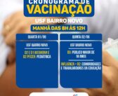 Cronograma de Vacinação USF Bairro Novo